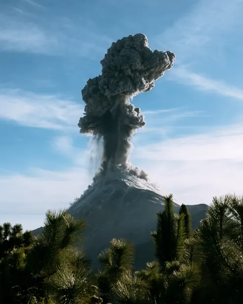 28 危地马拉弗埃戈火山，正在喷发。